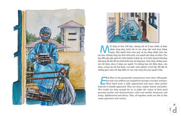 Xuất bản cuốn sách “Con Đã Về Nhà” - Ký họa cách ly Covid-19